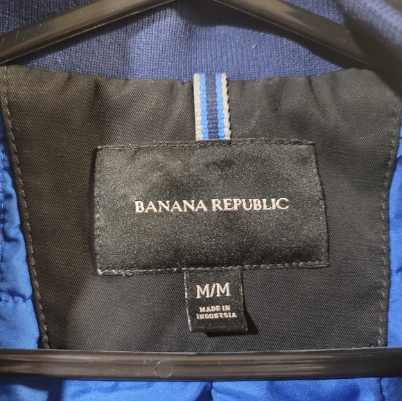 Banana Republic Black Peacoat with Blue Interior, Medium - Picture 4 of 4
